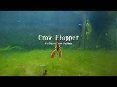 Craw Flapper Soft Bait Crayfish Chunk Jig Silicone  Freshwater Bass Fishing Lures