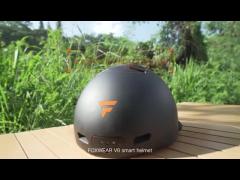 Waterproof Smart Bicycle Helmet Action Camera WiFi 1080P GPS Helmet Video Recorder