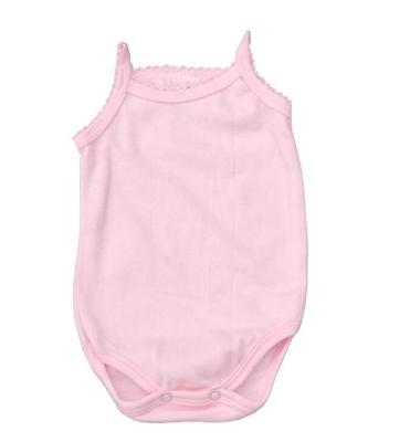 China Sleeveless Camisole Tank Tops Bodysuits Short Sleeve Babies' One-Piece Clothes for sale