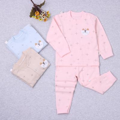 China Wholesale Newborn 100% QUICK DRY Cotton Home Children Baby Kids Pajamas for sale