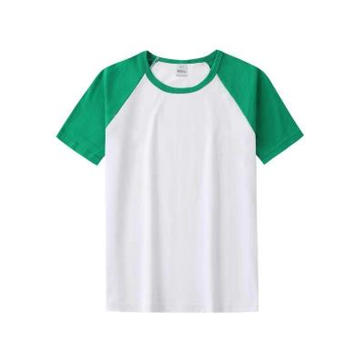 China Green Children's Breathable T-shirt Children's T-shirt Designs Kid T-shirt Boy Stitches Custom Kids T-Shirts for sale