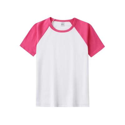 China Customization wholesale children's breathable T-shirts simple t-shirt for child girls kid t-shirt design childe t-shirt for sale