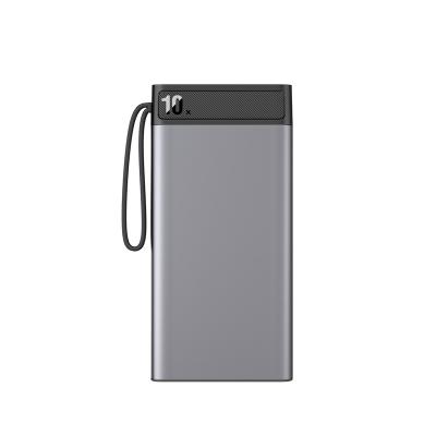 China Fast Fast Charging Support WT-D062 10000mAh PD20W Aluminum Alloy Power Bank for sale