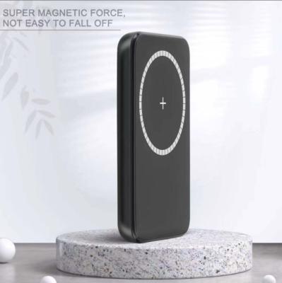 China Support WT-J05 5000mAh Magsafe 15W Fast Slim Wireless Charger Power Bank for sale