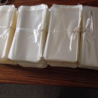 China ANTI-STATIC Factory price Anti-scratch poly bag transparent rubber zipper bag closed flower for packaging for sale