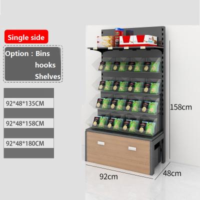 China Single Sided Single Sided Candy Snacks Rack Used for Candy Snack Shop Grocery Supermarket Snack Area for sale