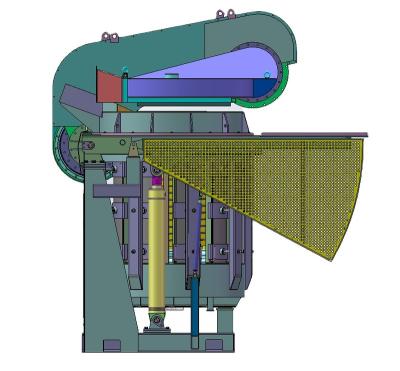 China Factory Aluminum Rotary Copper Melting Crucible Furnace For Melting Platinum for sale