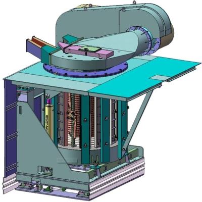 China Factory Machinery Induction Lead Melting Electric Rotary Tube Furnace for sale