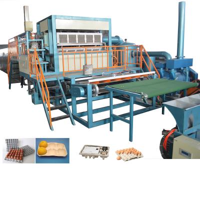 China Recycled Different Capacity Waste Paper Recycling Paper Egg Tray Machine Egg Carton Production Line for sale