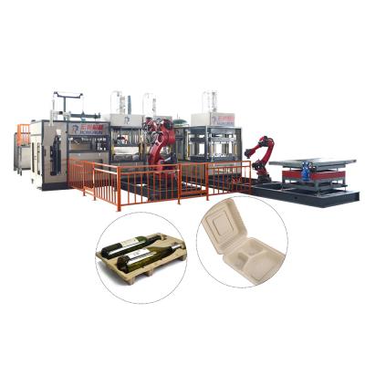 China food & Beverage Plant Sugar Cane Bagasse Food Container Making Machine for sale