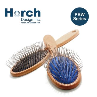 China Viable Professional Pet Grooming Round End Pin Brush Hair Cleaning Tool Cat Toy for sale