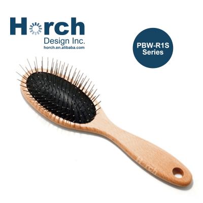 China Viable Professional Pet Grooming Round End Pin Brush Can Be Pet Cat Toy for sale