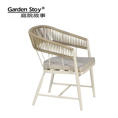 China Eco-freindly Garden story Hotel Restaurant Furniture Outdoor Dining Table Aluminum Frame Outdoor Furniture Garden Table for sale