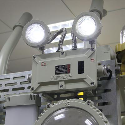 China Explosion Proof Twin Battery Backup Spot Explosion Proof Led Emergency Light for sale