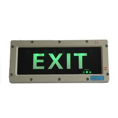 China China Factory ATEX Explosion Proof Emergency Light Sign Exit Explosion Proof Use For Zone1 Zone 2 IP65 for sale