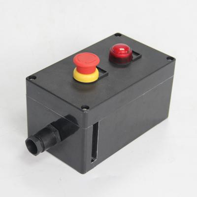 China AC380V/220V/50Hz IP65 10A Plastic Explosion Proof Aluminum Explosion Proof Button Switch Momentary Push Button Control for sale