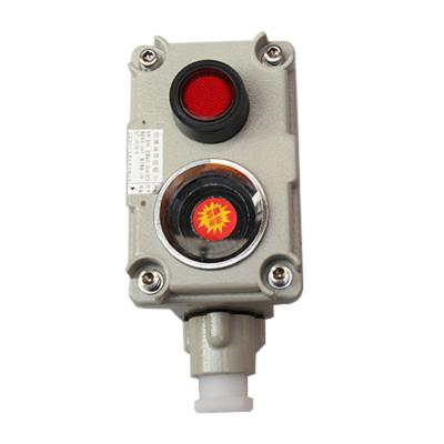 China AC380V/220V/50Hz Atex Ip65 Plastic Double Button Explosion Proof Push Button Control For Industry for sale