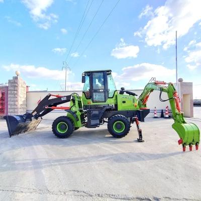 China Garment Shops New Tractor Backhoe 5ton Excavating And Loading In A Compact Backhoe Loader for sale