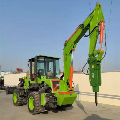 China Garment Shops Quotation ET942-45 3ton Multifunctional Quick Load Backhoe Loader With Breaker for sale