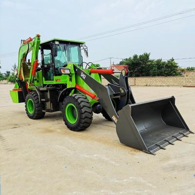 China Building Material Stores Chinese Made Mini Tractor Backhoe Loader Small Excavator Backhoe for sale