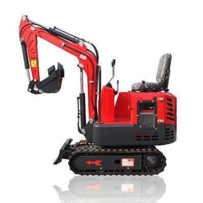 China 2021 factory manufacturer ET08 fast shipping mini crawler digger for sale 1ton smallest rubber track mini excavator price for sale