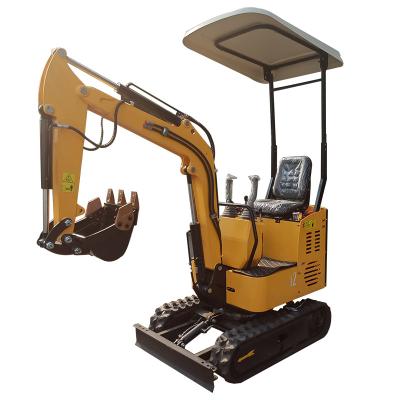 China Factory ET12 Electric Mini Excavator 1 Ton With Tilt Bucket for sale