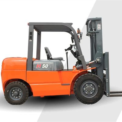 China Garment Shops Elite 6m Height Brand New Fast Shipping 5 Ton Cheap Diesel Forklift for sale