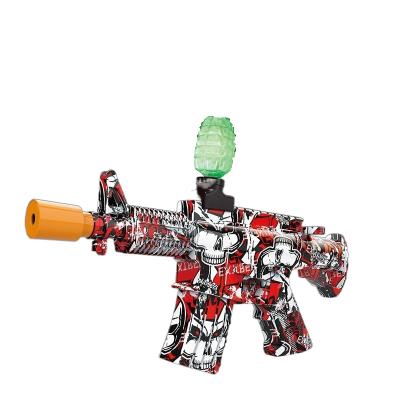 China Toy Electric Gel Water Balloon Blaster M416 Electronic Flame Effects Gun With Gel Ball To Glow In The Dark Gel Blasterv Splash Ball for sale