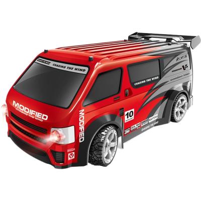 China 2023 New Kids Commercial Mpv Vans RC Gift MPV Business Drift Bread Van RC Remote Control Racer Four Wheel Drive Sports for sale