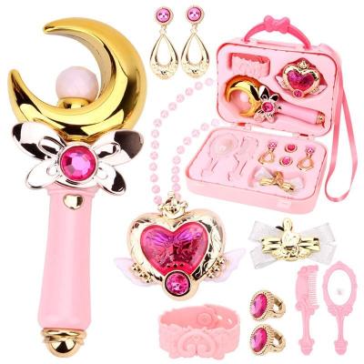 China FLASHING magical fairy dress up game every girl's favorite stick set game house for sale