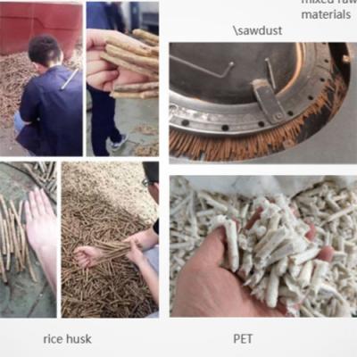 China 3TPH Straw Cotton Stalk Pellet Making Machine Grass Pellet Maker No Roller Bearing for sale