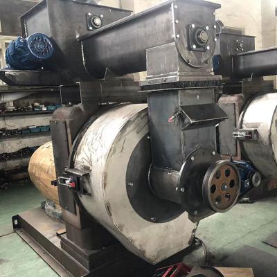 China Kugel 5t/H 7mm 8mm Ring Die Wood Pellet Mill, die Maschine herstellt zu verkaufen