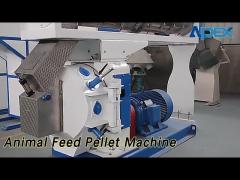 Poultry Broiler Animal Feed Pellet Machine 5t/h 55kw With Conditioner