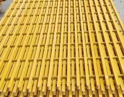 China Professional Transparent Frp Grating 38X38x38mm Frp Grp Grating High Strength for sale