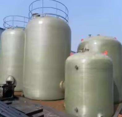 China Frp Grp Fiberglass Water Storage Tank Chemical Liquid / Acid Storage Tank for sale