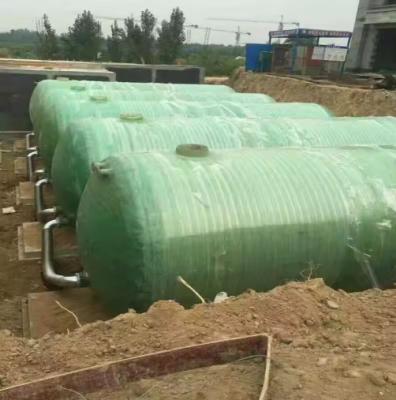 China Glass Fiber Reinforced Plastic Septic Tank SMC Water Biogas Plant Underground Septic Tanks for sale