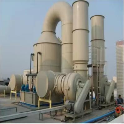 China Mini Flue Fume Gas Desulfuration So2 Absorption Tower FRP Environmentally Friendly And Efficient for sale