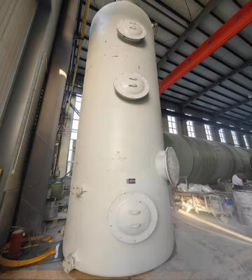 China Strong Waste Gas Frp Purification Tower / Sulfuric Acid Absorption Tower Smooth for sale