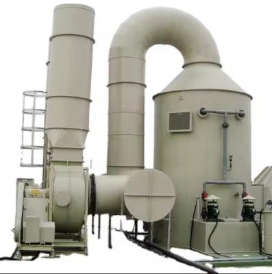 China Customized FRP Industrial Waste Gas Frp Absorption Tower Smooth Surface Treatment for sale