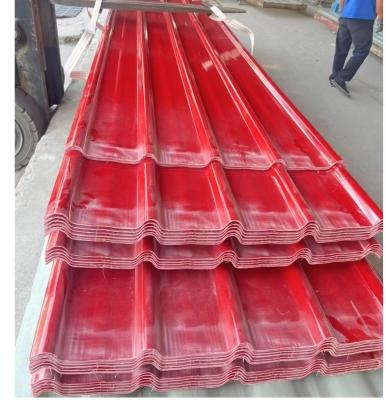 China Clear Heat Insulation Polycarbonate Transparent Frp Roofing Sheets Fiberglass for sale