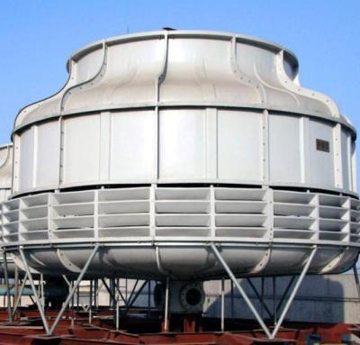 China Square / Round Counterflow GRP Frp Structure Cooling Tower Low  Maintenance Cooling Fast for sale