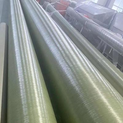 China Long Lasting Durability FRP Pipe With Lightweight And Printed Flange for sale