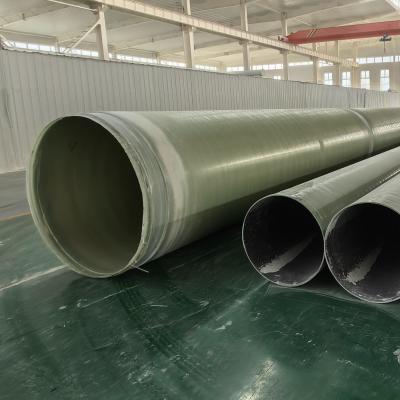 China Long Lasting Durable Reinforced Fiberglass Pipe With Max Length Of 12m for sale