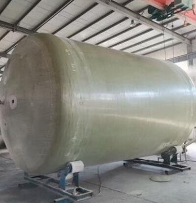 China 200m3 Customized Inlet Diameter Frp Storage Tank Optional Level Gauge for sale