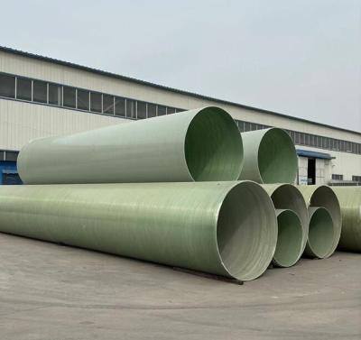 China DN50-2000mm Diameter Range FRP Pipe Manufactured with Fiberglass Reinforced Plastic and Filament Winding Method for sale