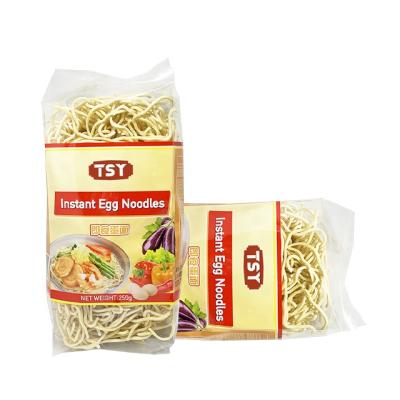 China High Quality Bulk Delicious Taste Gluten Free Low Salt Factory Egg Noodle Instant Noodles for sale