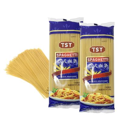 China Low-CARB HALAL Factory Long Cut Bulk Instant Durum Wheat Spaghetti Pasta for sale