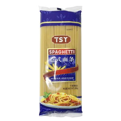 China Low-CARB Tasty Wholesale Brand Gluten Free Durum Wheat Flour Italian Spaghetti Pasta for sale