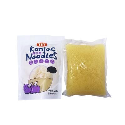 China OEM Gluten Free Pumpkins Taste Instant Vermicelli Wholesale Konjac Noodle for sale