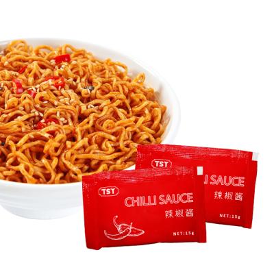 China Cooking Free Sample HALAL Mini Hot Pepper Chilli Sauce 10g Chilli Sauce Sachet for sale